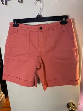 NYDJ Coral Pocket Roll-Cuff Shorts